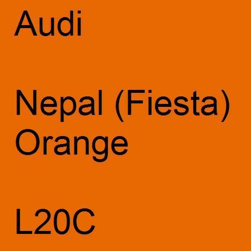 Audi, Nepal (Fiesta) Orange, L20C.